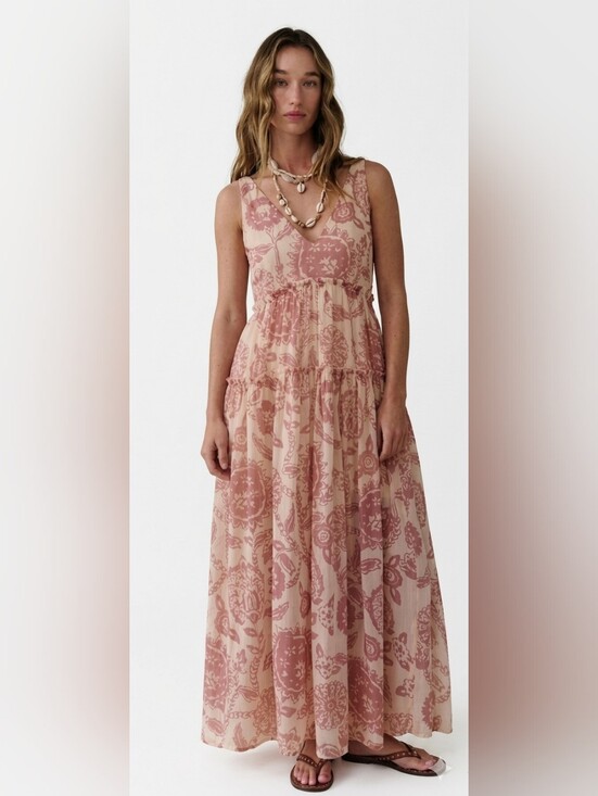 Free People Dresses & Skirts - Free People In the Garden Julianna Maxi size M Rose